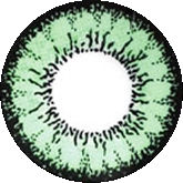 Geo Angel Green Circle Color Lens - CM833 Green